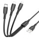 Дата кабель Borofone BX71 USB to 3in1 (1m)