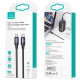 Дата кабель USAMS US-SJ524 U71 Type-C to Type-C PD 100W (1.2m)