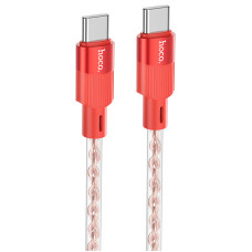 Дата кабель Hoco X99 Crystal Junction Type-C to Type-C 60W (1.2m)