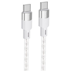 Дата кабель Hoco X99 Crystal Junction Type-C to Type-C 60W (1.2m)