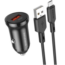 АЗП Borofone BZ18 QC3.0 + MicroUSB