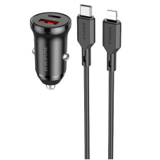 АЗП Borofone BZ18A PD20W+QC3.0 + Type-C to Lightning