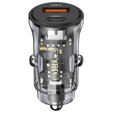 АЗП Usams US-CC164 C32 30W 2 Ports A+C