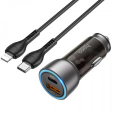 АЗП Hoco NZ8 PD43W + QC3.0 + Type-C to Lightning