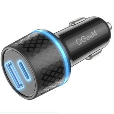 АЗП Borofone BZ21 Brilliant 48W PD30W+QC3.0 (1Type-C/1USB)