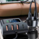АЗП Acefast B11 138W Car Charger Splitter with Digital Display