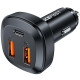 АЗП Acefast B9 66W (2USB-A+USB-C) three port metal car charger