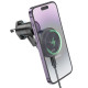 Автотримач з БЗП Hoco HW6 Vision metal magnetic (air outlet)