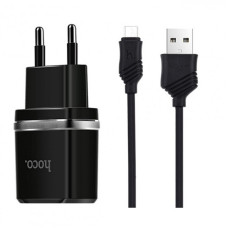 МЗП Hoco C12 Charger + Cable (Micro) 2.4A 2USB