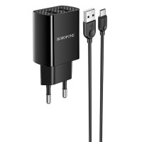 МЗП Borofone BA53A Powerway (2USB/2.1A) + Type-C