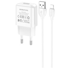 МЗП Borofone BA64A Single port + Lightning