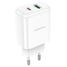 МЗП Borofone BN4 PD20W+QC3.0 (1USB/1Type-C/3A)