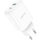 МЗП Borofone BN4 PD20W+QC3.0 (1USB/1Type-C/3A)