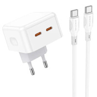 МЗП Borofone BA76A Source PD35W (2Type-C) + Type-C to Type-C