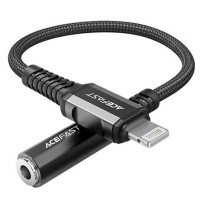 Перехідник Acefast MFI C1-05 Lightning to 3.5mm aluminum alloy