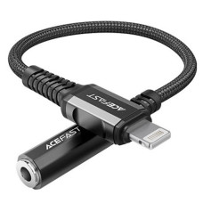 Перехідник Acefast MFI C1-05 Lightning to 3.5mm aluminum alloy
