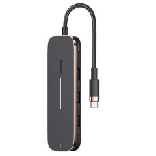 Перехідник HUB Usams US-SJ578 5in1 Multifunctional (Type-C to 3USB+Type-C+HDMI ports)