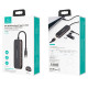 Перехідник HUB Usams US-SJ578 5in1 Multifunctional (Type-C to 3USB+Type-C+HDMI ports)