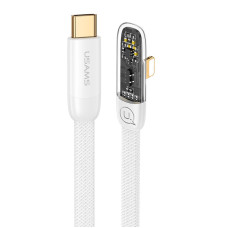 Дата кабель USAMS US-SJ583 Type-C to Lightning PD 20W Right-angle (1.2m)