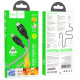 Дата кабель Hoco U124 Stone silicone power-off Type-C to Lightning (1.2m)