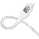Дата кабель Hoco U124 Stone silicone power-off Type-C to Lightning (1.2m)