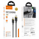 Дата кабель Hoco U109 Type-C to Type-C 100W (1.2m)