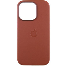 Шкіряний чохол Leather Case (AAA) with MagSafe and Animation для Apple iPhone 14 Pro Max (6.7