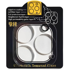 Захисне скло на камеру Full Block (тех.пак) для Apple iPhone 12 Pro Max (6.7
