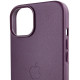 Шкіряний чохол Leather Case (AA Plus) with MagSafe для Apple iPhone 14 (6.1