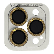 Захисне скло Metal Shine на камеру (в упак.) для Apple iPhone 13 Pro / 13 Pro Max