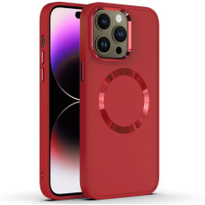 TPU чохол Bonbon Metal Style with MagSafe для Apple iPhone 14 Pro (6.1