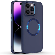 TPU чохол Bonbon Metal Style with MagSafe для Apple iPhone 14 Pro Max (6.7