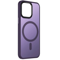 TPU+PC чохол Metal Buttons with MagSafe Colorful для Apple iPhone 14 (6.1