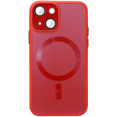 Чохол TPU+Glass Sapphire Midnight with MagSafe для Apple iPhone 14 (6.1