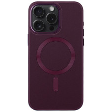 Шкіряний чохол Bonbon Leather Metal Style with MagSafe для Apple iPhone 14 Pro (6.1