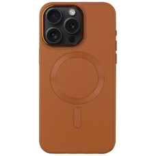 Шкіряний чохол Bonbon Leather Metal Style with MagSafe для Apple iPhone 14 Pro (6.1