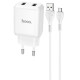 МЗП HOCO N7 (2USB/2,1A) + USB - MicroUSB