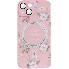 TPU+PC чохол Secret Garden with MagSafe для Apple iPhone 14 (6.1