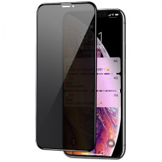 Захисне скло Privacy 5D Matte (full glue) (тех.пак) для Apple iPhone 11 / XR (6.1