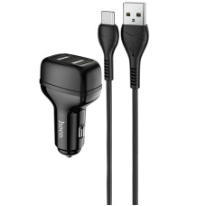 АЗП Hoco Z36 (2USB/2.4A) + Type-C