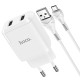 МЗП HOCO N7 (2USB/2,1A) + USB - MicroUSB
