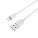 Дата кабель Borofone BX14 USB to Lightning (1m)