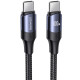 Дата кабель USAMS US-SJ525 U71 Type-C to Type-C PD 100W (2m)